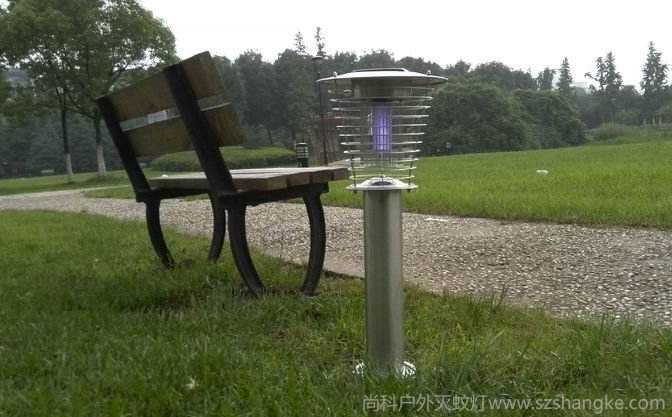 公園草坪驅蚊用戶外滅蚊燈，環(huán)保無污染